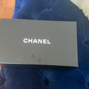Chanel empty shoe box